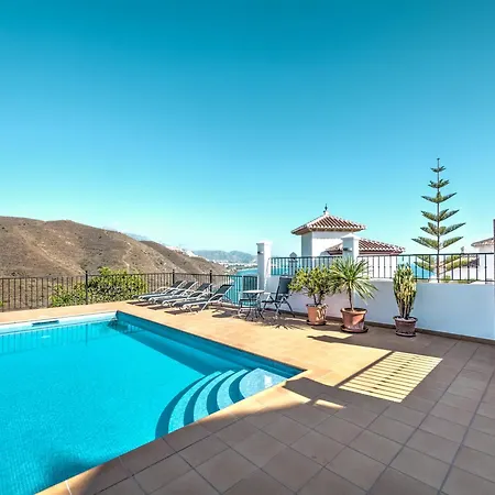 Beautiful With Private Heated Pool In Nerja Villa Torrox